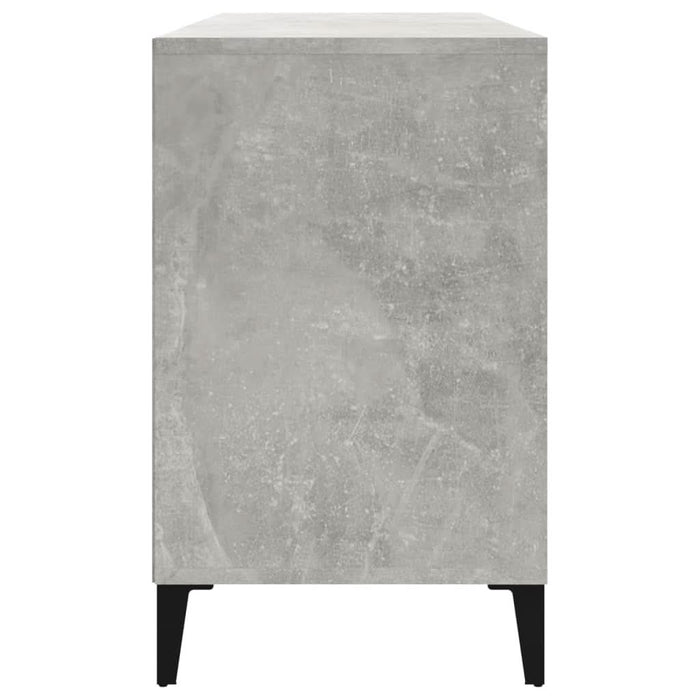 Pantofar, gri beton, 102x36x60 cm, lemn prelucrat - WALTI WALTI