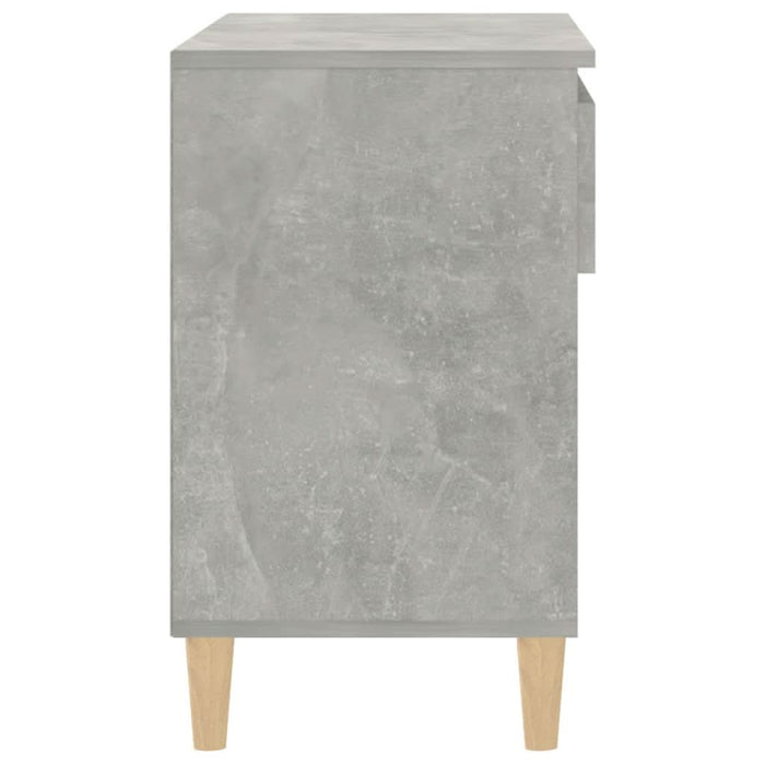 Pantofar, gri beton, 70x36x60 cm, lemn prelucrat - WALTI WALTI