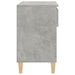 Pantofar, gri beton, 70x36x60 cm, lemn prelucrat - WALTI WALTI