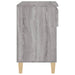 Pantofar, gri sonoma, 70x36x60 cm, lemn prelucrat - WALTI WALTI