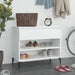 Pantofar, alb, 70x36x60 cm, lemn prelucrat - WALTI WALTI