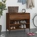 Pantofar, stejar fumuriu, 70x36x60 cm, lemn prelucrat - WALTI WALTI