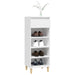 Pantofar, alb, 40x36x105 cm, lemn compozit - WALTI WALTI