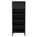 Pantofar, negru, 40x36x105 cm, lemn prelucrat - WALTI WALTI