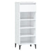 Pantofar, alb extralucios, 40x36x105 cm, lemn compozit - WALTI WALTI