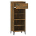 Pantofar, stejar fumuriu, 40x36x105 cm, lemn prelucrat - WALTI WALTI