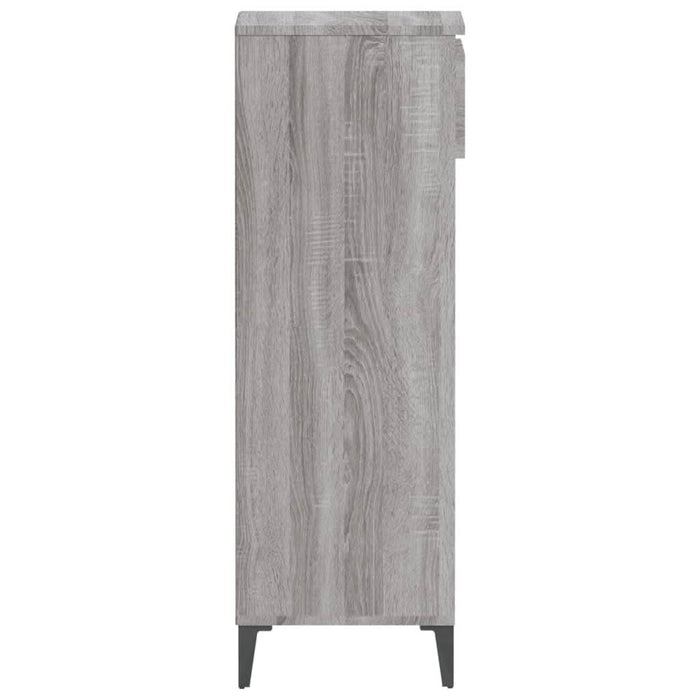 Pantofar, gri sonoma, 40x36x105 cm, lemn compozit - WALTI WALTI
