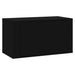 Pantofar de perete, negru, 70x35x38 cm, lemn prelucrat - WALTI WALTI