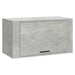 Pantofar de perete, gri beton, 70x35x38 cm, lemn prelucrat - WALTI WALTI