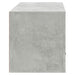 Pantofar de perete, gri beton, 70x35x38 cm, lemn prelucrat - WALTI WALTI