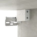 Pantofar de perete, gri beton, 70x35x38 cm, lemn prelucrat - WALTI WALTI