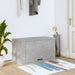 Pantofar de perete, gri beton, 70x35x38 cm, lemn prelucrat - WALTI WALTI
