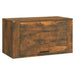 Pantofar de perete, stejar fumuriu, 70x35x38 cm, lemn prelucrat - WALTI WALTI