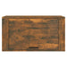 Pantofar de perete, stejar fumuriu, 70x35x38 cm, lemn prelucrat - WALTI WALTI