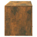 Pantofar de perete, stejar fumuriu, 70x35x38 cm, lemn prelucrat - WALTI WALTI