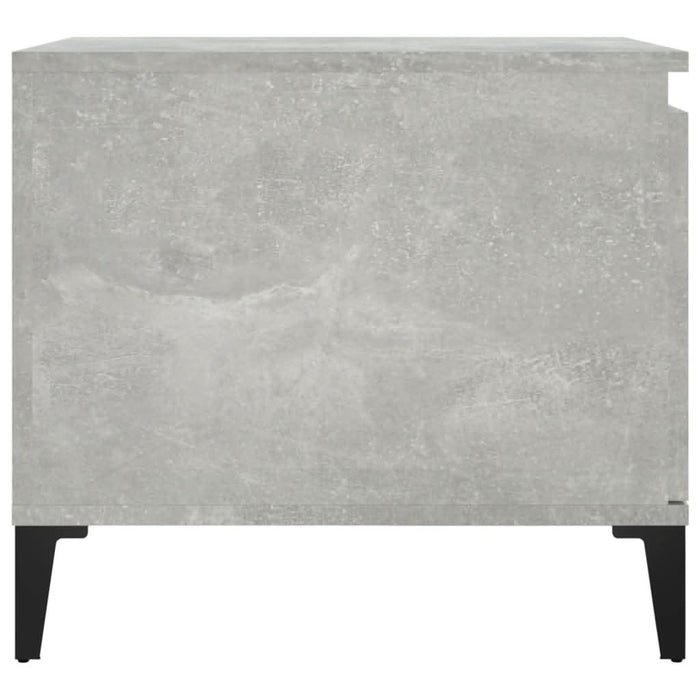 Măsuță de cafea, gri beton, 100x50x45 cm, lemn prelucrat - WALTI WALTI