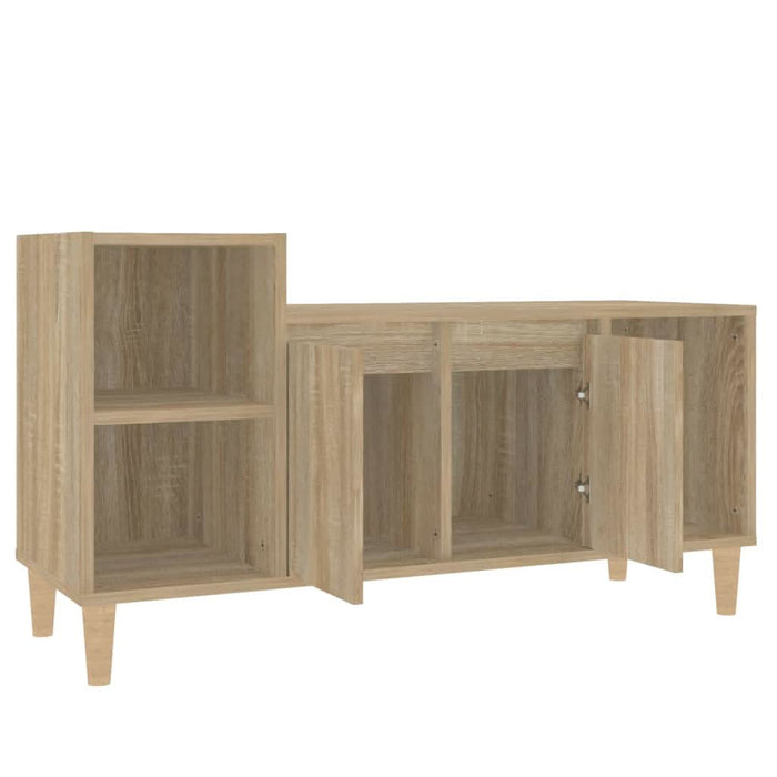 Comodă TV, stejar sonoma, 100x35x55 cm, lemn prelucrat - WALTI WALTI