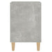 Comodă TV, gri beton, 100x35x55 cm, lemn prelucrat - WALTI WALTI
