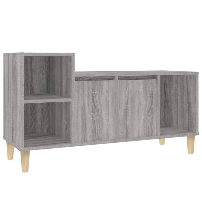 Comodă TV, gri sonoma, 100x35x55 cm, lemn prelucrat - WALTI WALTI