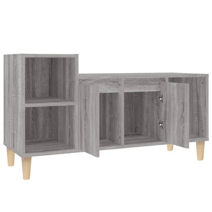 Comodă TV, gri sonoma, 100x35x55 cm, lemn prelucrat - WALTI WALTI