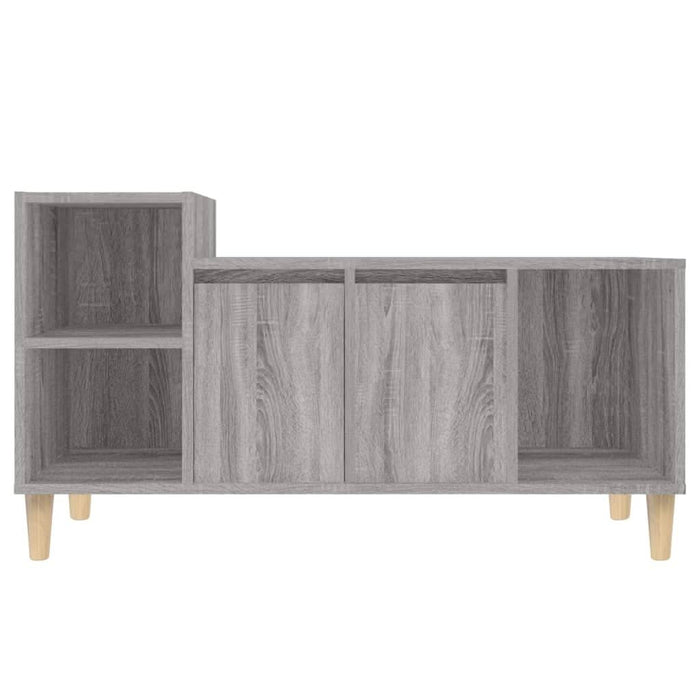 Comodă TV, gri sonoma, 100x35x55 cm, lemn prelucrat - WALTI WALTI