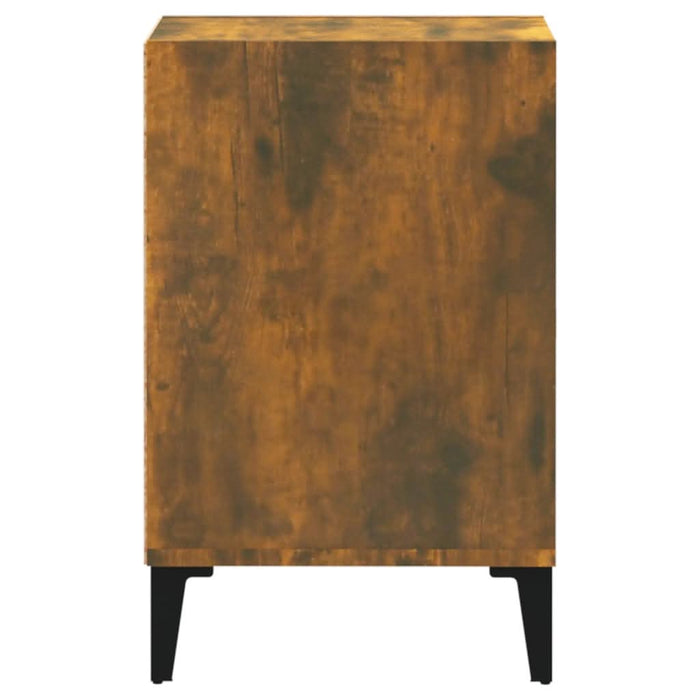 Comodă TV, stejar fumuriu, 100x35x55 cm, lemn prelucrat - WALTI WALTI