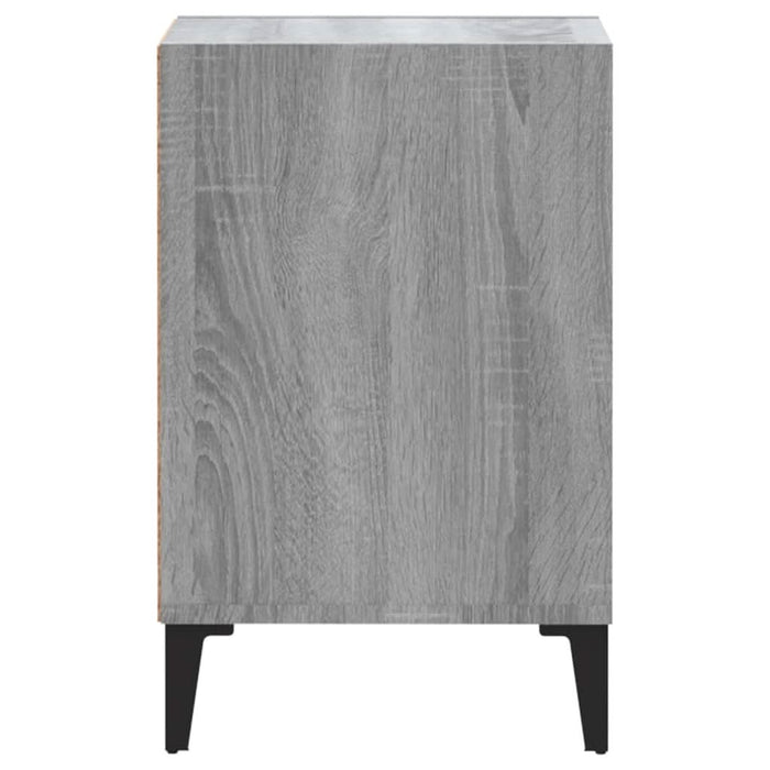 Comodă TV, gri sonoma, 100x35x55 cm, lemn prelucrat - WALTI WALTI