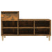 Pantofar, stejar fumuriu, 102x36x60 cm, lemn prelucrat - WALTI WALTI