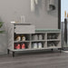 Pantofar, gri beton, 102x36x60 cm, lemn prelucrat - WALTI WALTI