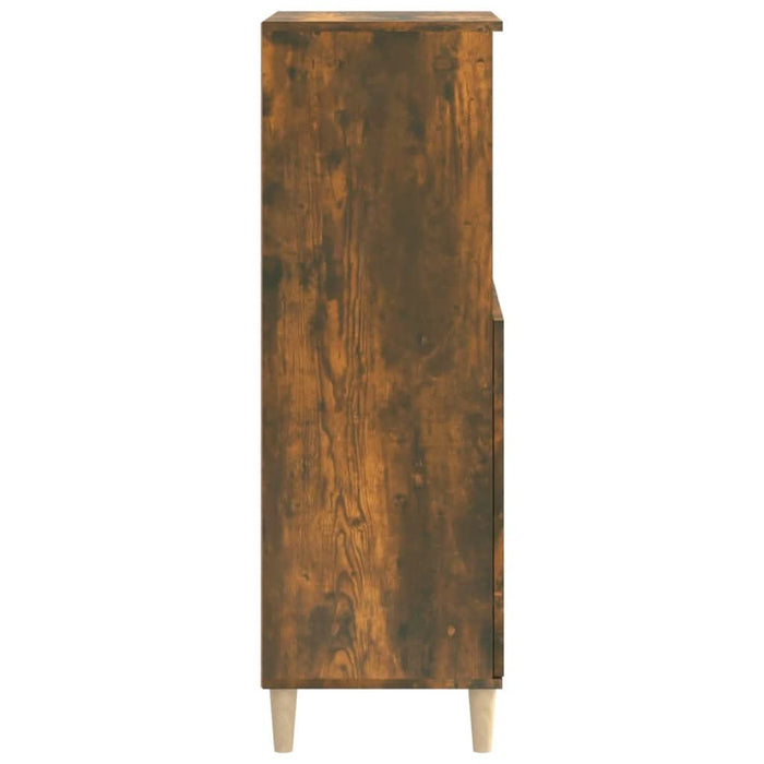 Dulap înalt, stejar fumuriu, 60x36x110 cm, lemn prelucrat - WALTI WALTI