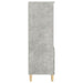 Dulap înalt, gri beton, 40x36x110 cm, lemn compozit - WALTI WALTI