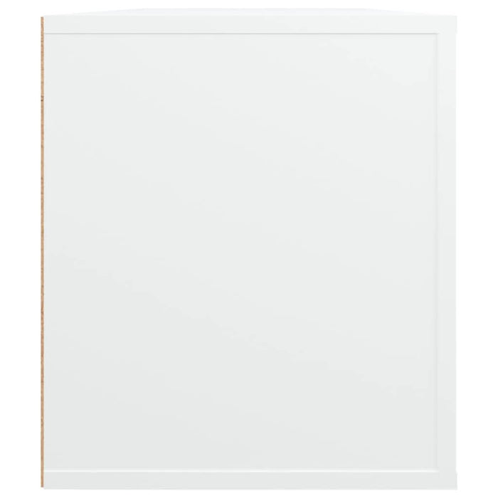 Comodă TV, alb, 100x35x40 cm, lemn prelucrat - WALTI WALTI