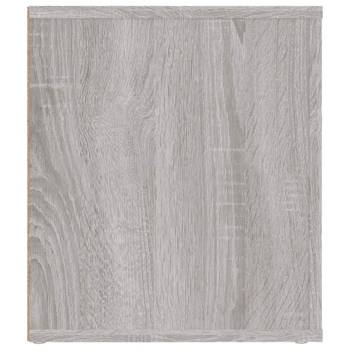 Comodă TV, gri sonoma, 100x35x40 cm, lemn prelucrat - WALTI WALTI