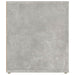 Comodă TV, gri beton, 100x35x40 cm, lemn prelucrat - WALTI WALTI