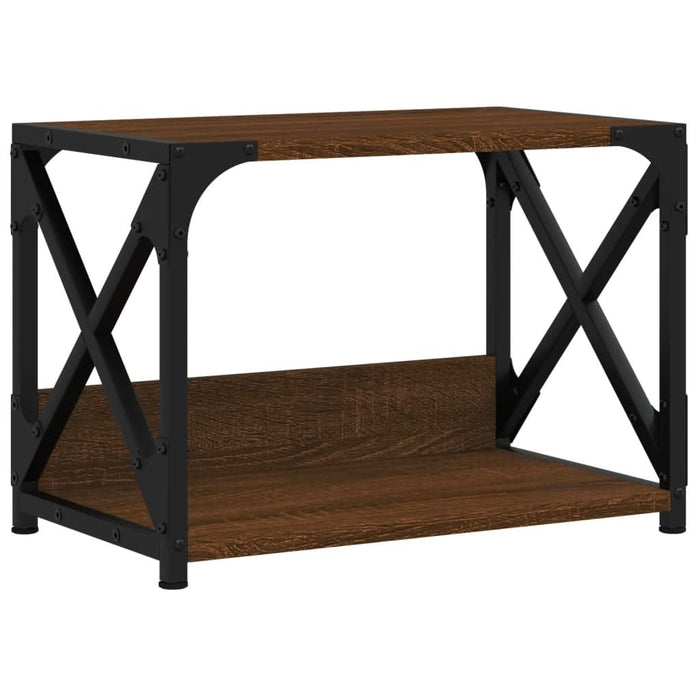 Suport imprimantă 2 niveluri stejar maro 44x26x31,5 cm lemn - WALTI WALTI