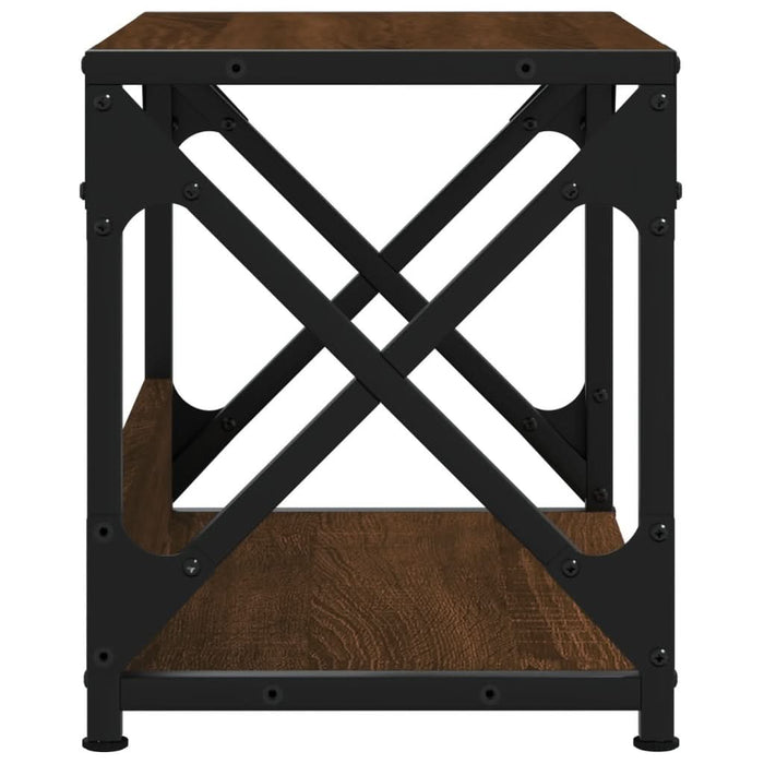 Suport imprimantă 2 niveluri stejar maro 44x26x31,5 cm lemn - WALTI WALTI