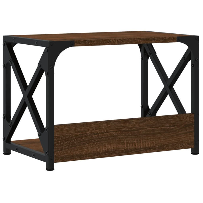 Suport imprimantă 2 niveluri stejar maro 44x26x31,5 cm lemn - WALTI WALTI