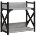 Suport imprimantă 2 niveluri gri sonoma 40x20x40 cm lemn - WALTI WALTI