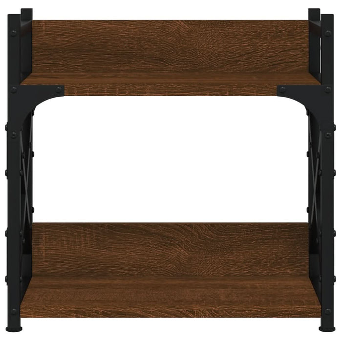 Suport imprimantă 2 niveluri stejar maro 40x20x40 cm lemn - WALTI WALTI