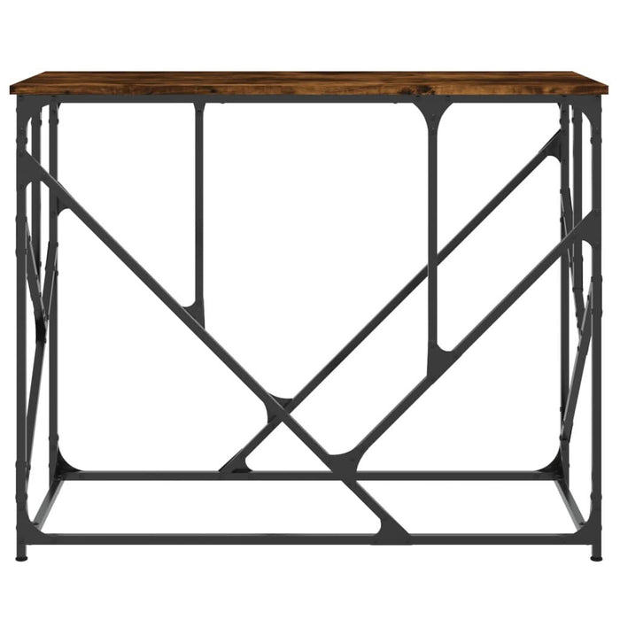 Măsuță consolă, stejar fumuriu, 100x40x80 cm, lemn prelucrat - WALTI WALTI