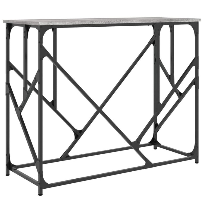 Măsuță consolă, gri sonoma, 100x40x80 cm, lemn prelucrat - WALTI WALTI