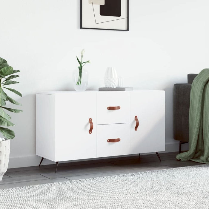 Servantă, alb, 100x36x60 cm, lemn compozit - WALTI WALTI