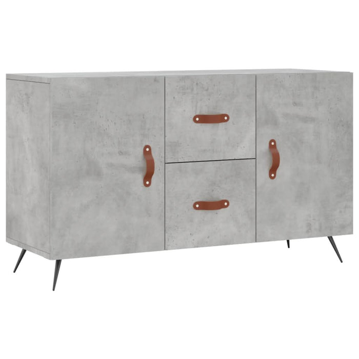 Servantă, gri beton, 100x36x60 cm, lemn compozit - WALTI WALTI