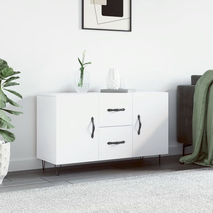 Servantă, alb, 100x36x60 cm, lemn compozit - WALTI WALTI