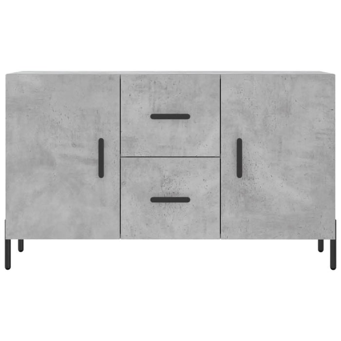 Servantă, gri beton, 100x36x60 cm, lemn compozit - WALTI WALTI