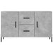 Servantă, gri beton, 100x36x60 cm, lemn compozit - WALTI WALTI