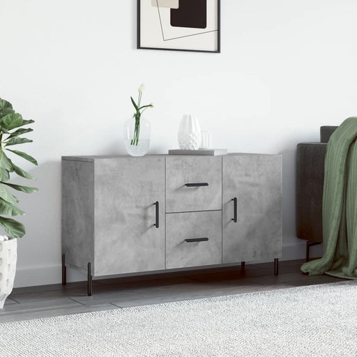Servantă, gri beton, 100x36x60 cm, lemn compozit - WALTI WALTI