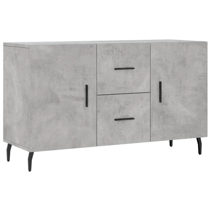 Servantă, gri beton, 100x36x60 cm, lemn compozit - WALTI WALTI