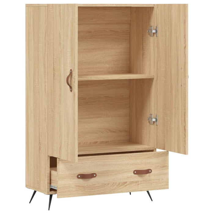 Dulap înalt, stejar Sonoma, 69,5x31x115 cm, lemn prelucrat - WALTI WALTI