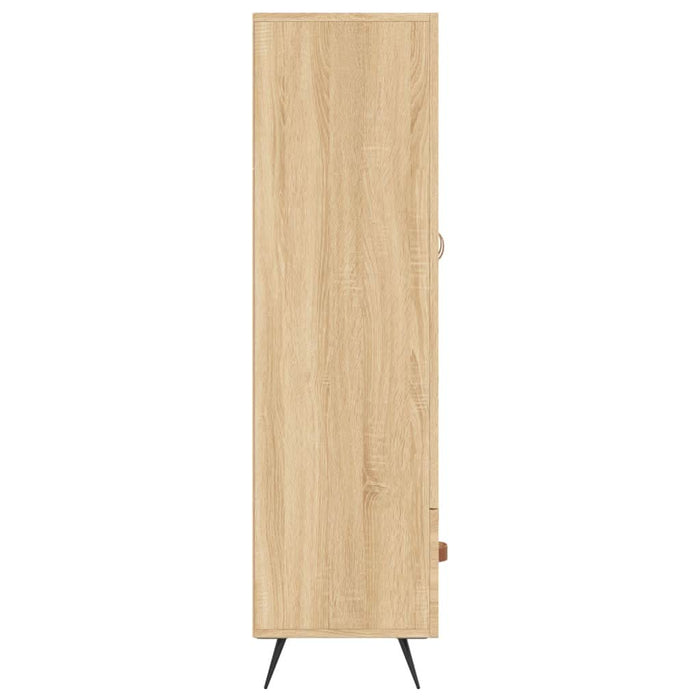 Dulap înalt, stejar Sonoma, 69,5x31x115 cm, lemn prelucrat - WALTI WALTI